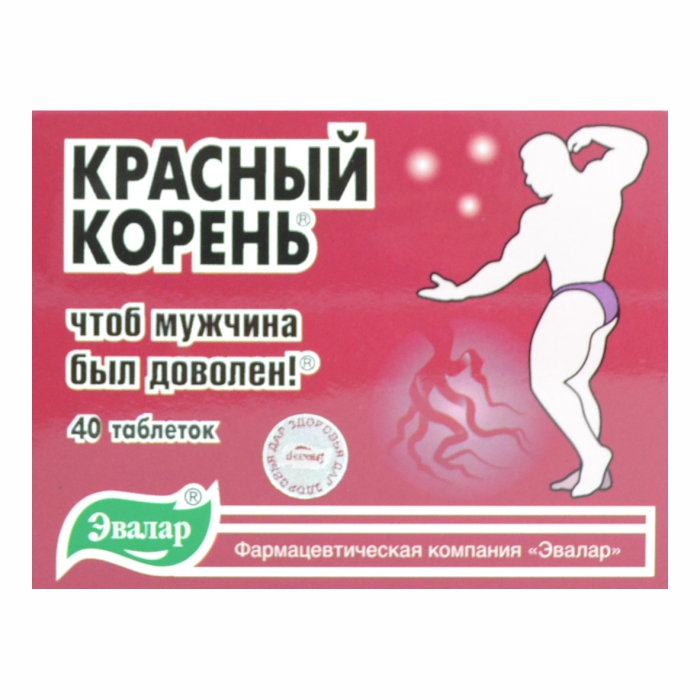 EVALAR CRVENI KOREN TBL.A40