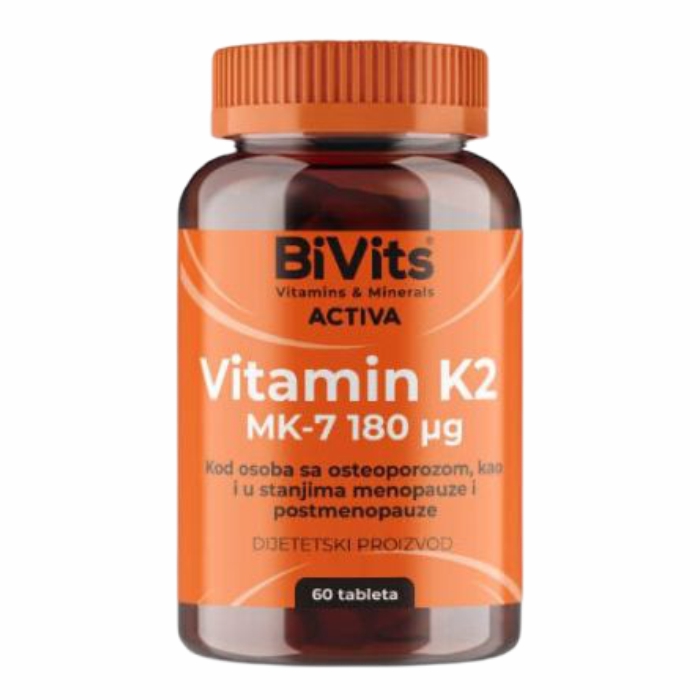 BiVits Activa Vitamin K2 MK-7 60 tableta