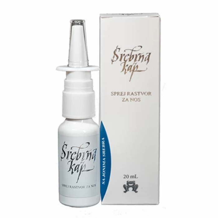 Srebrna kap sprej za nos, 20ml