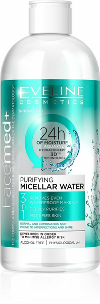 Eveline FACEMED PURIFYING Micellar water 400ml