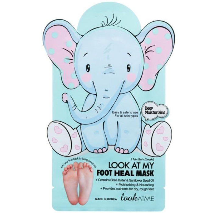 LOOK AT My Foot Heal Mask Elephant 1 Pair (2x8ml)