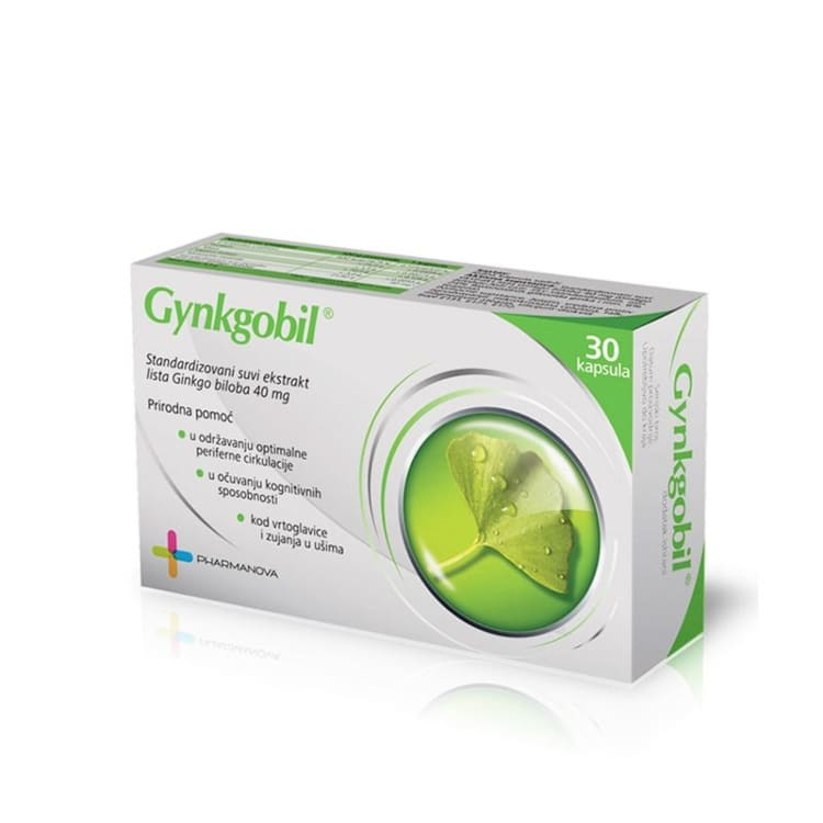 Gynkgobil 40mg, 30 kapsula