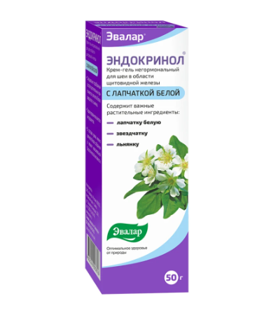 EVALAR ENDOKRINOL KR GEL 50G