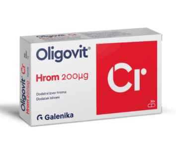 Oligovit Cr 200mcg, 30 kapsula
