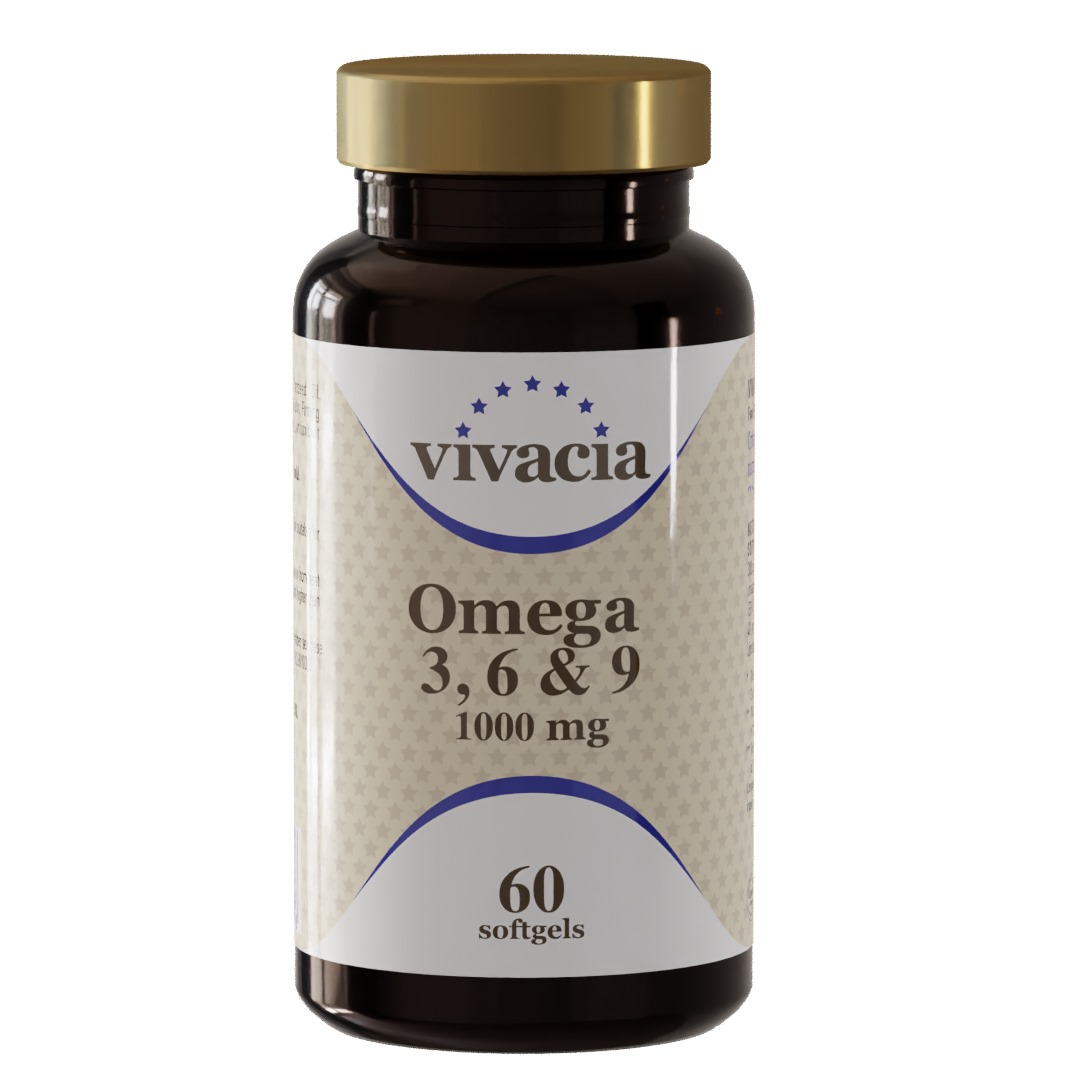 VIVACIA Omega 3,6,9 1000mg 60 mekih kapsula 