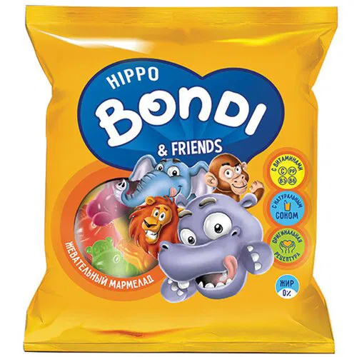 HIPPO BONDI AND FRIENDS gumene bombone
