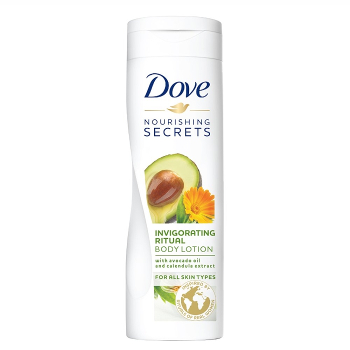 DOVE BODY LOTION 250ML AVOCADO & CALENDULA