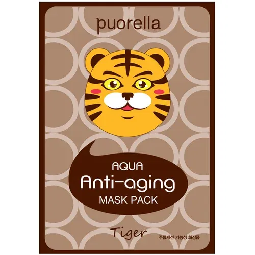 POURELLA Anti-age Aqua Animal Mask - Tiger 23g