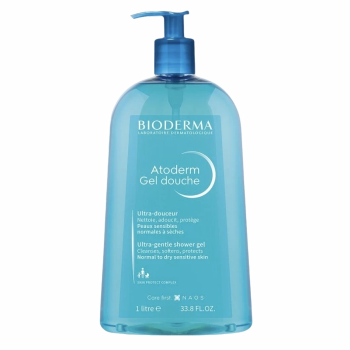 Bioderma Atoderm Blagi gel za tuširanje, 1l