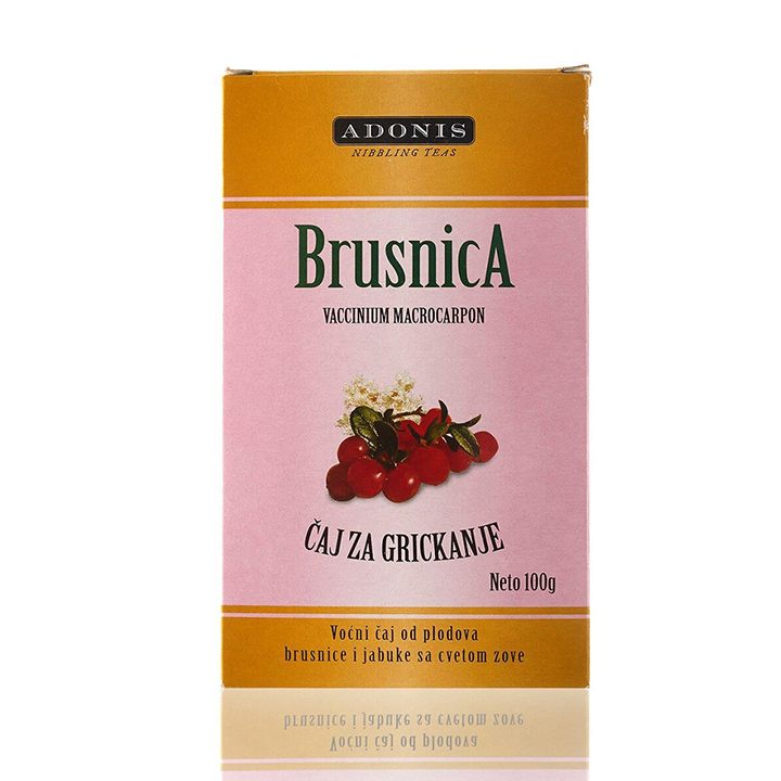 Caj Brusnica 100 g Adonis