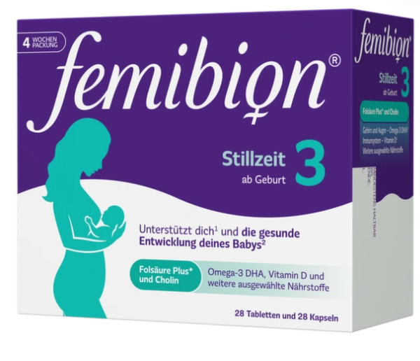 Femibion 3, 28 tableta + 28 kapsula