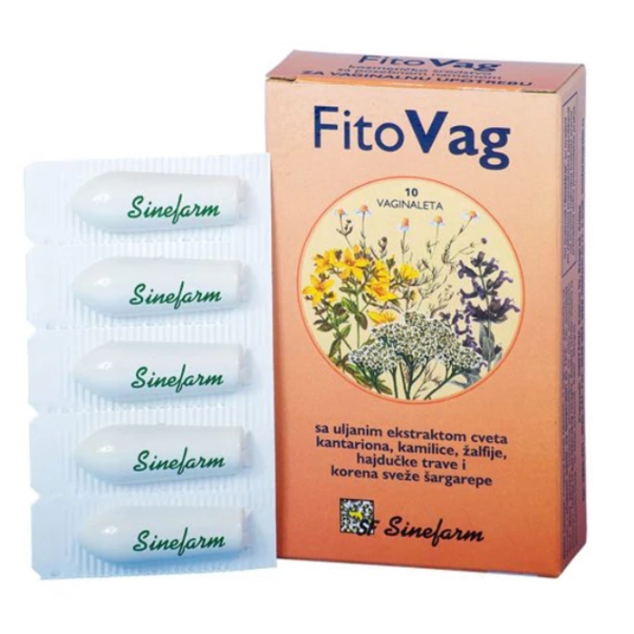 Sinefarm vaginalete sa lekovitim biljem
