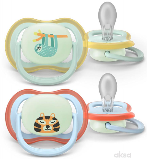 Avent varalica 0-6M Sthr Ultra Air Noćna 2 komada Tiger/Sloth