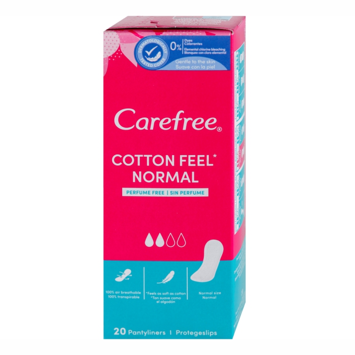 Carefree Cotton Feel Normal, 20 komada