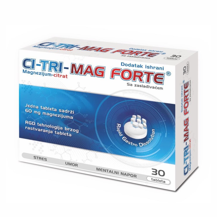 Ci-tri-mag Forte, 30 tableta