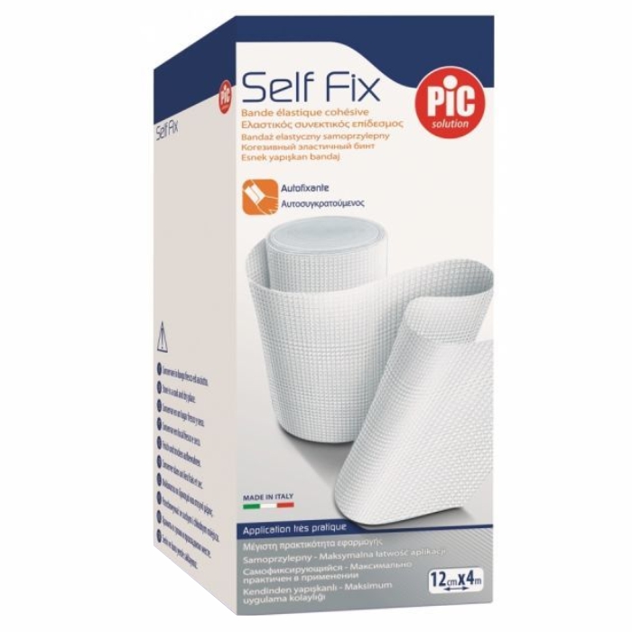 Pic elasticni zavoj self fix 12cmx4m