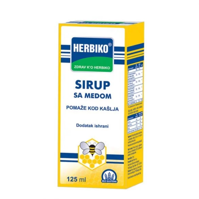Herbiko sirup bršljan sa medom 125ml