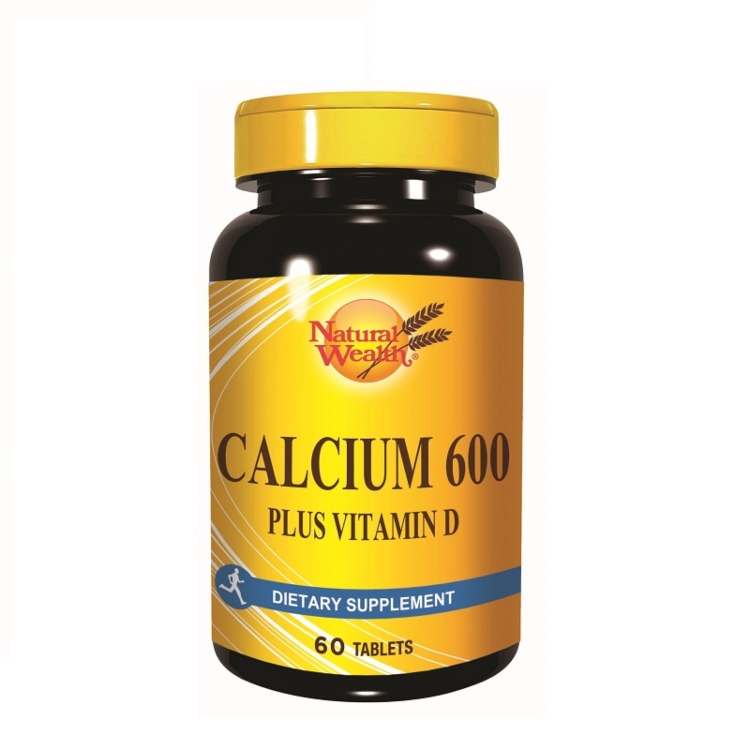 NW CALCIUM 600+Vitamin D tabl. 60x(600mg+10mcg)
