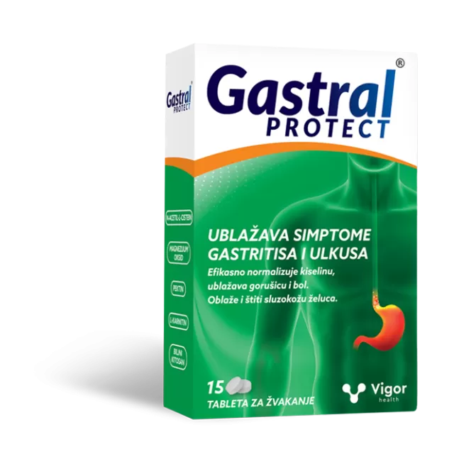 Gastral Protect, 15 tableta za žvakanje