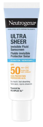 Neutrogena Ultra Sheer hidrantni fluid spf50 50ml