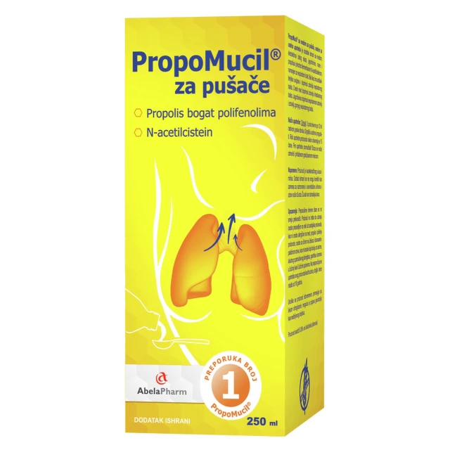 PropoMucil sirup za pušače 250ml 