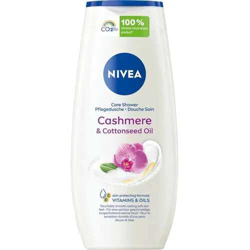 NIVEA GEL ZA TUS. 250ML CASHMERE&COTTON SEED OIL