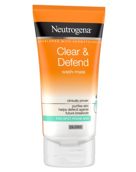 NEUTROGENA GEL I MASKA 2U1 CLEAR & DEFEND 150ML