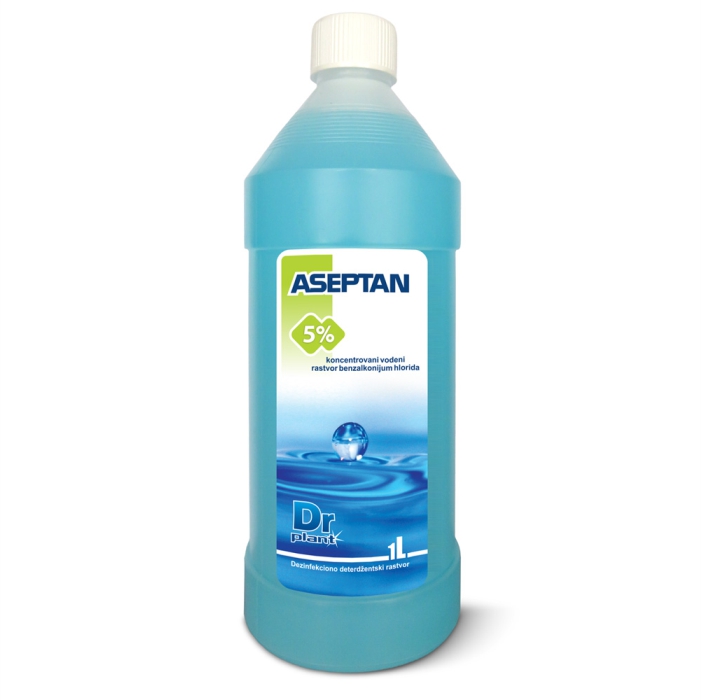 Dr PLANT ASEPTAN 5% 1L dezinfekcioni rastvor