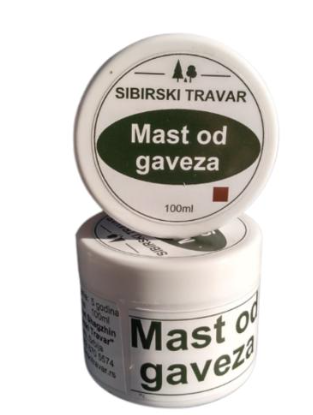 Mast od Gaveza "SIBIRSKI TRAVAR" 50 ml