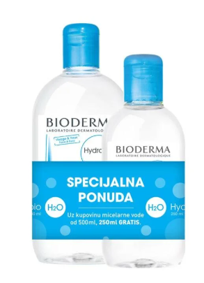 Bioderma Hydrabio Micelarna voda 2x 500ml