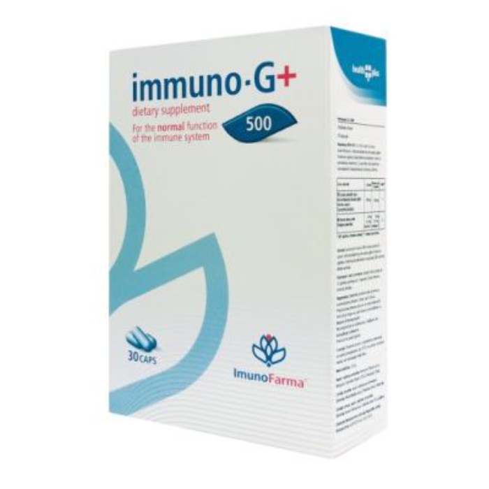 IMMUNO G+ CPS.30X500MG