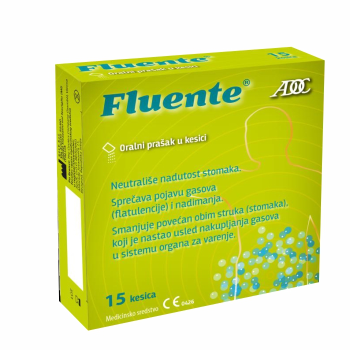 Fluente oralni prašak, 15 kesica