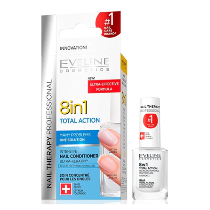 Eveline NAIL THERAPY 8in1 Total Action 12ml