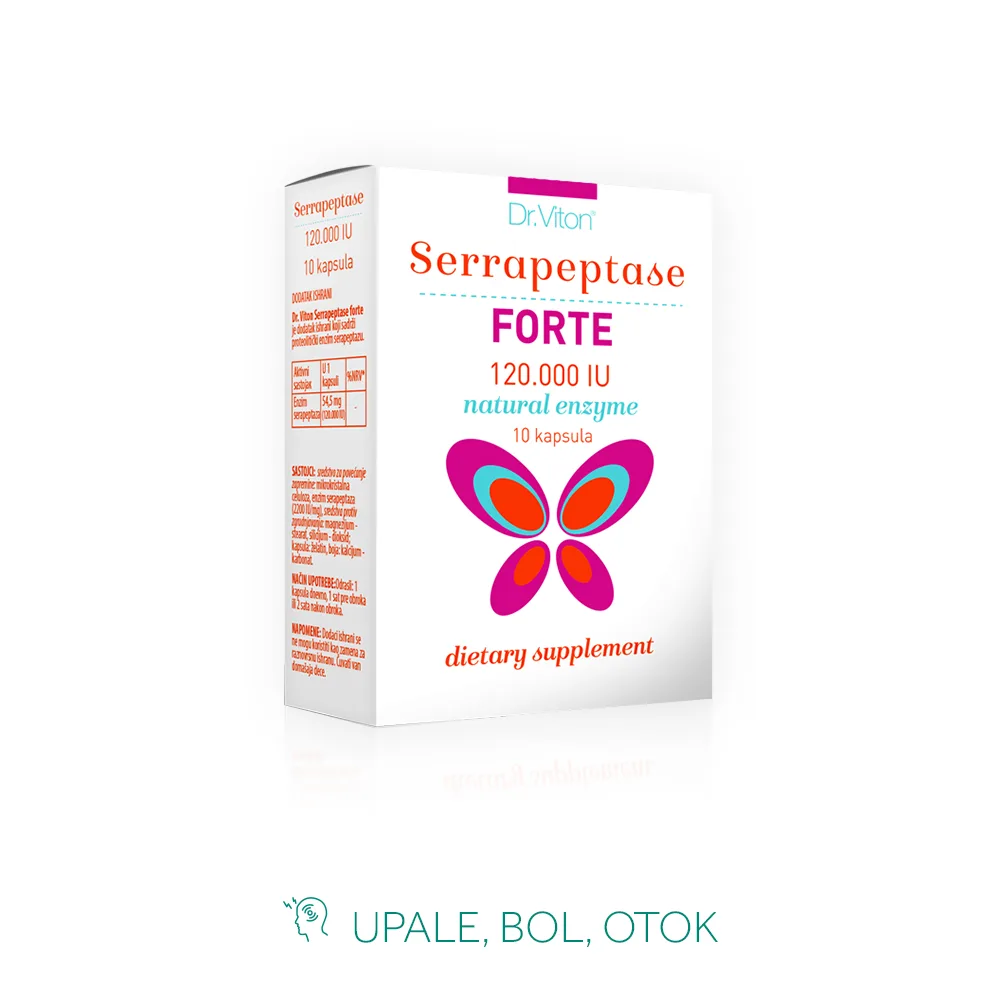 Dr.Viton Serrapeptase Forte 10 kapsula