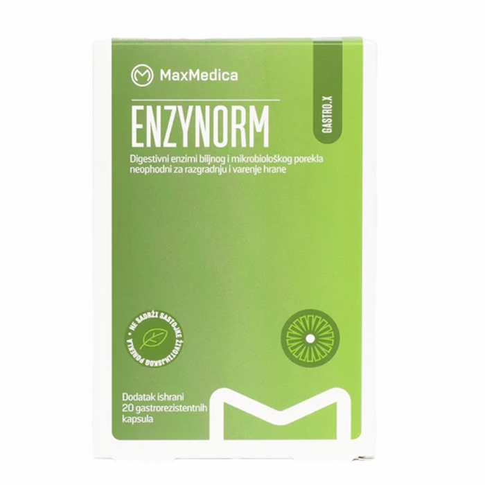 Max Medica Enzynorm GR 20 kapsula