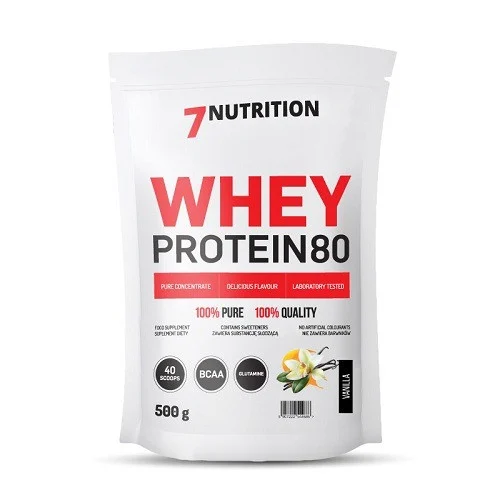 7NUTRITION WHEY PROTEIN 80 VANILLA 500G