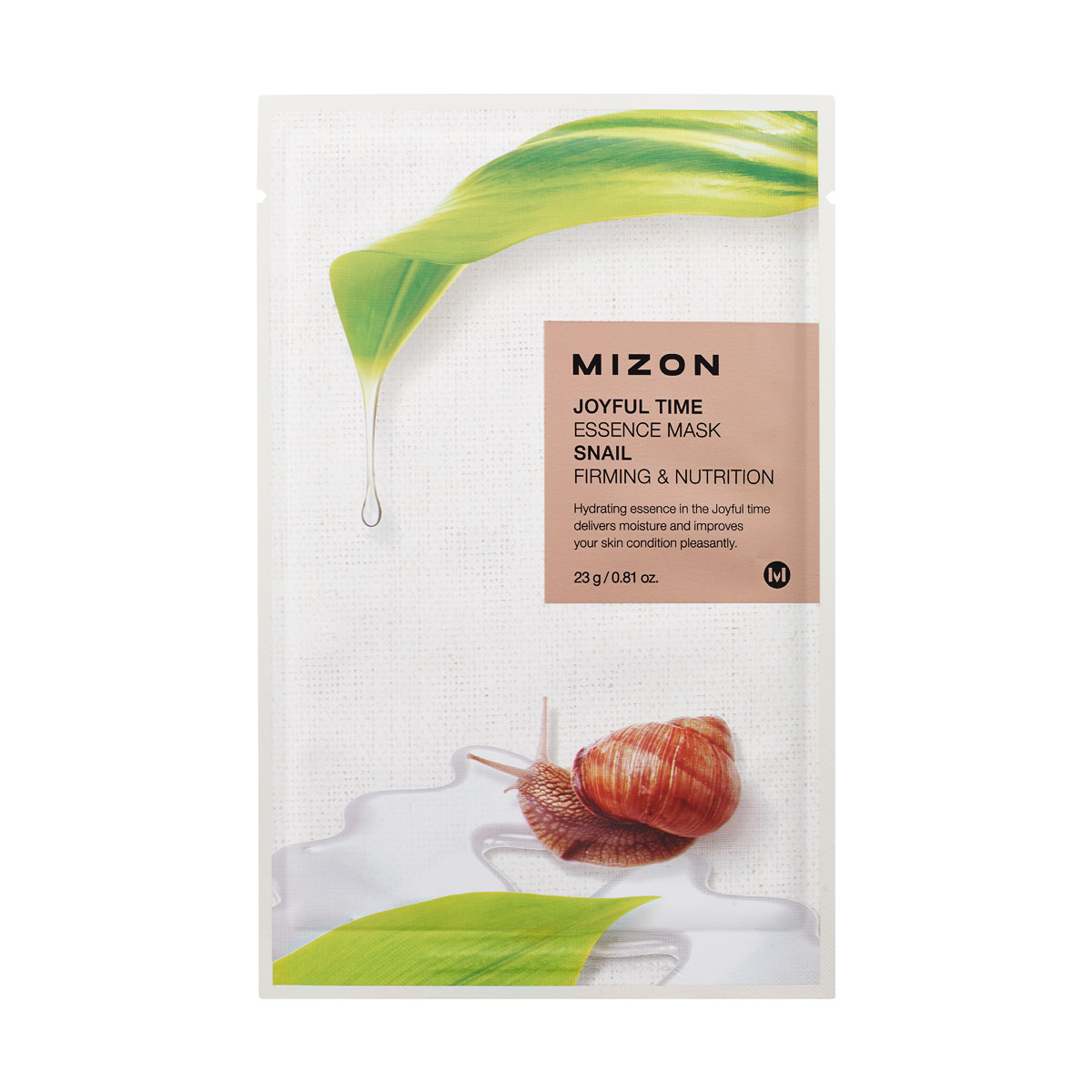 MIZON Joyful Time Essence Mask - Snail 23gr
