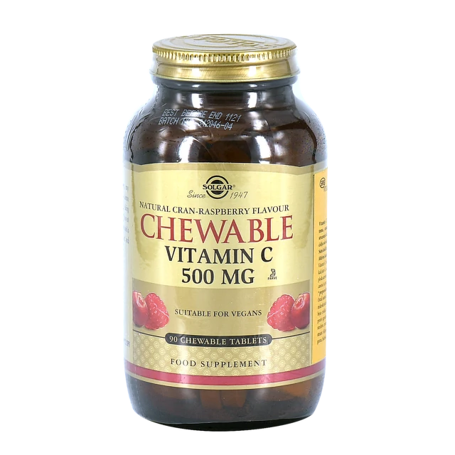 SOLGAR VITAMIN C CHEWABLE tabl. za žvakanje 90x500mg