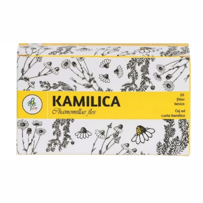 PANČIĆ filter čaj KAMILICA cvet a'20