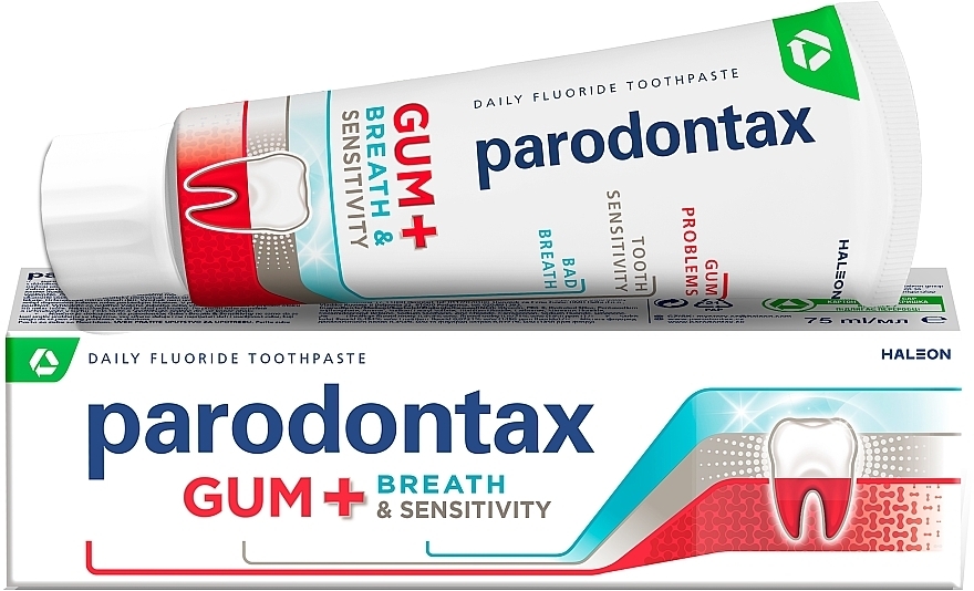 PARODONTAX ZUB.P.GUM+SEN.75ML