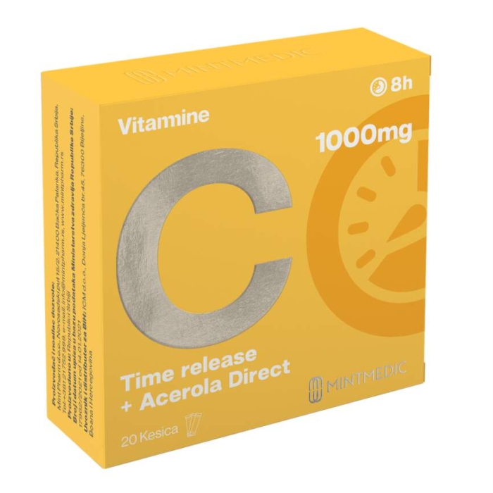 VITAMMINE C DIR.1000MG+ACER.20