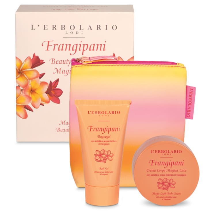 L ERBOLARIO Frangipani set kupka i krema za telo