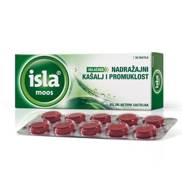 Isla Moos pastile, 30kom.