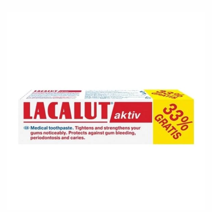 LACALUT PASTA AKTIV 100ml 33%gratis