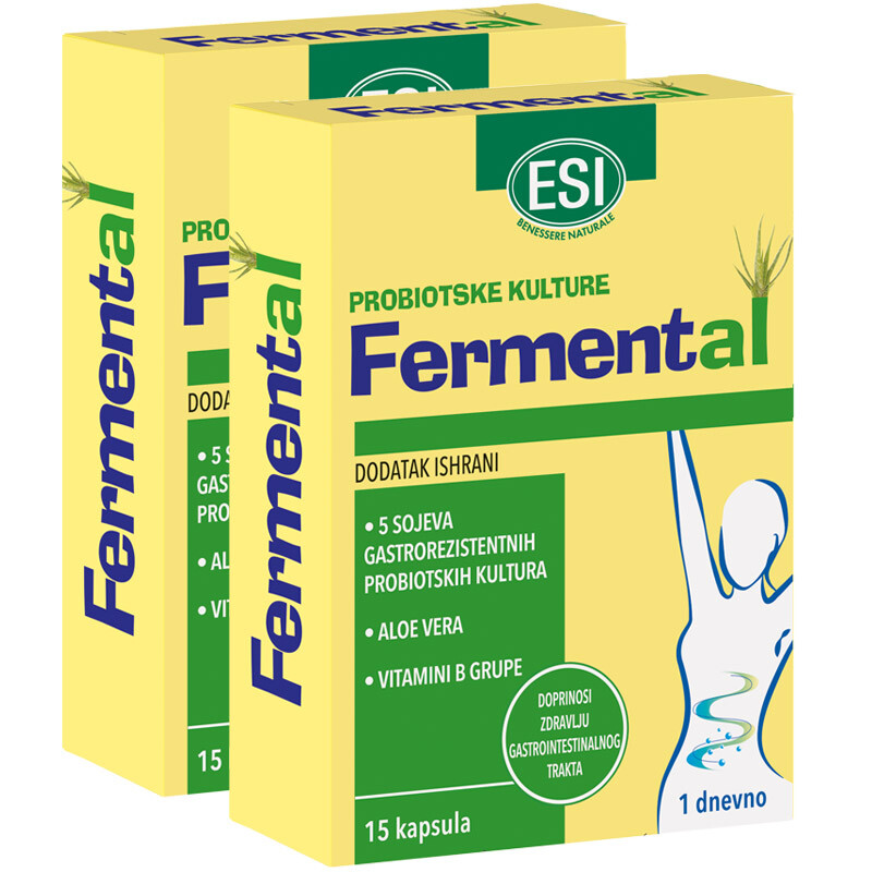 ESI Fermental, 15 kapsula - duopack