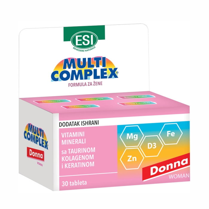ESI Multicomplex Donna, 30 tableta