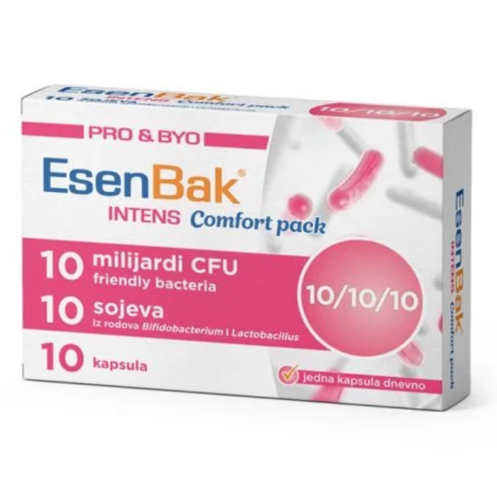 Esenbak Pro&Bio Intens Comfort Pack 10 kapsula