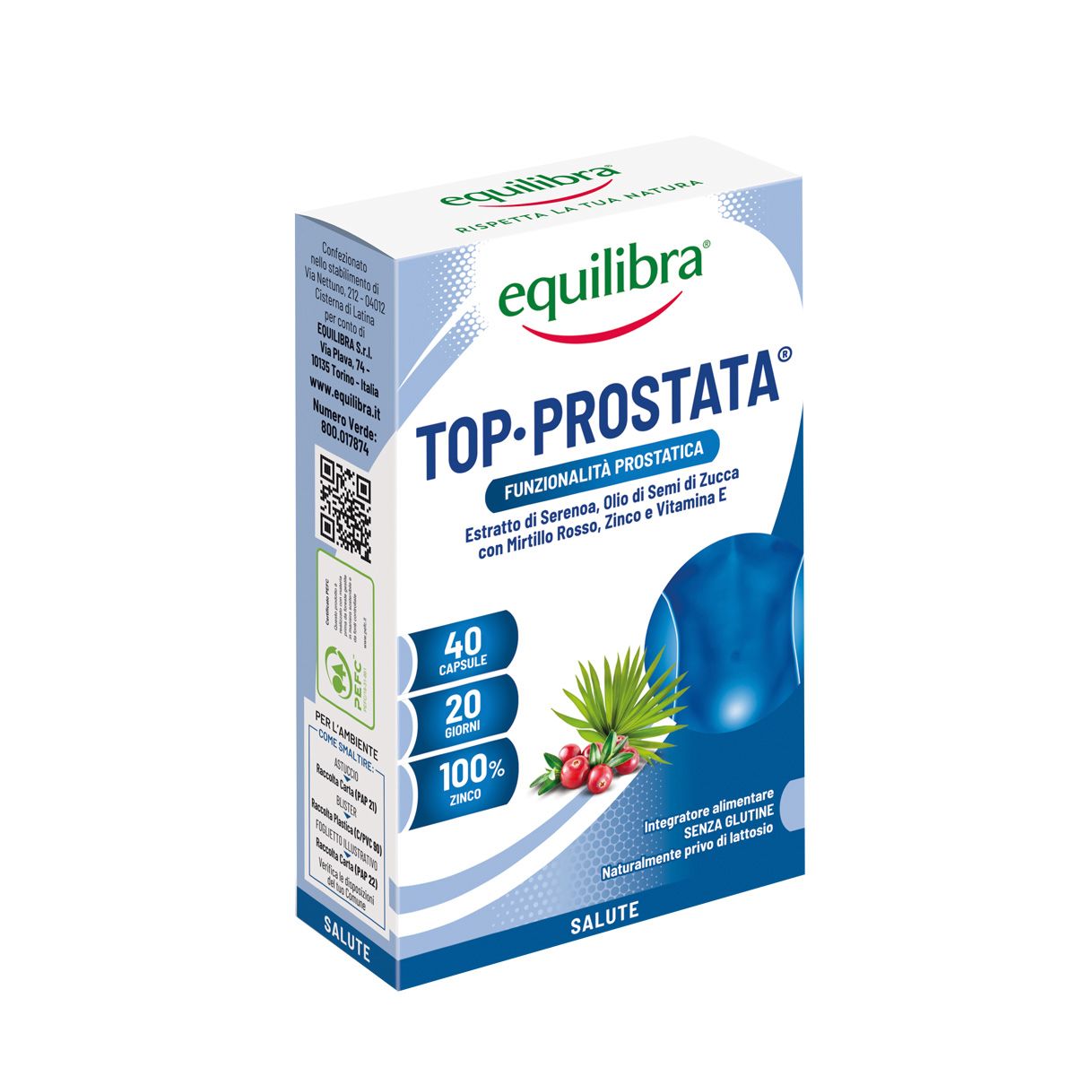 Equilibra Top Prostate, 40 kapsula