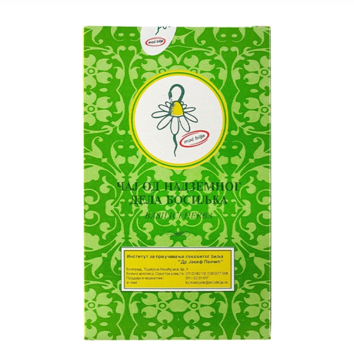 PANČIĆ čaj BOSILJAK nadzemni deo 80g
