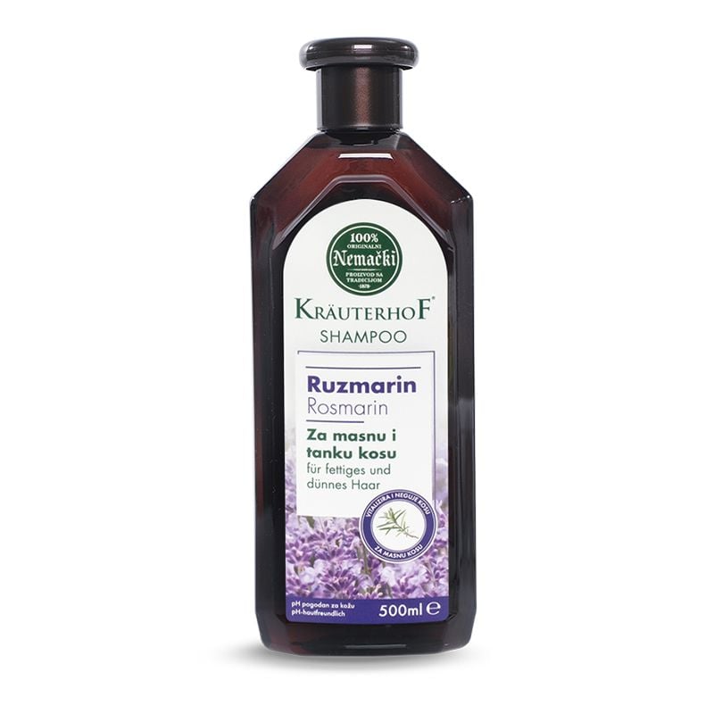 KRAUTERHOF Šampon Ruzmarin 500mL masna kosa